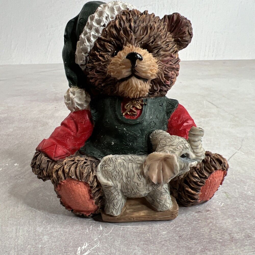 vintage‎ k's collection figurine Teddy Bear With Elephant